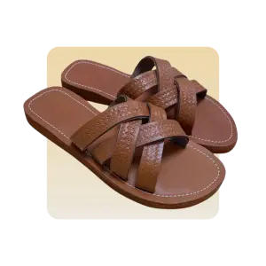 Sandals cuir